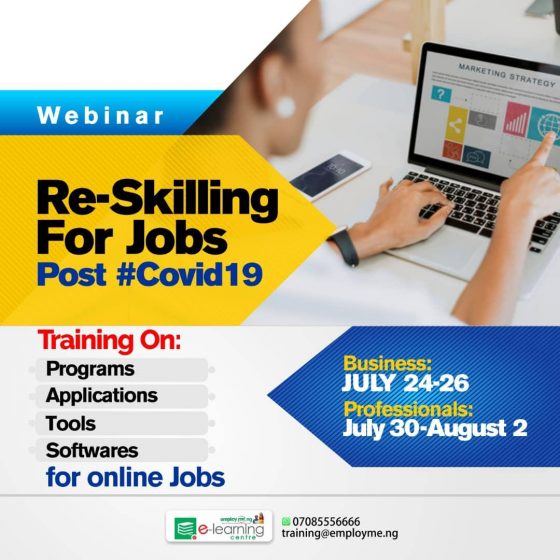 RE – SKILLING FOR JOBS POST COVID-19 - EmployMe E-Learning