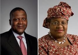 Aliko Dangote Endorses Ngozi Okonjo-Iweala as Director General, World Trade Organization