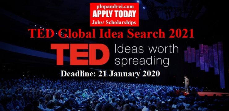 Apply for TED Global Idea Search 2021