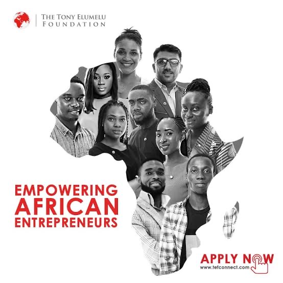 Tony Elumelu Foundation Entrepreneurship Programme (TEFEP) 2021 for young African Entrepreneurs (Training, Mentorship & $5000 seed capital) 
