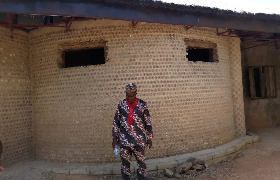 Creative Nigerian Engineer Builds House with 14,800 Plastic Bottles in Kaduna, the First of its Kind in Sub-Saharan Africa