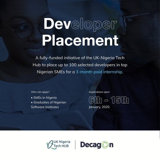 UK-Nigeria Tech Hub/Decagon Digital Upskill Program 2021 for Software Engineers and SMEs in Nigeria (Fully Funded)