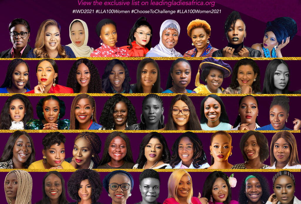 Fade Ogunro, Aisha Yesufu, Tito Ovia, Damilola Oke, and others make Leading Ladies Africa’s 2021 100 Most Inspiring Women in Nigeria 