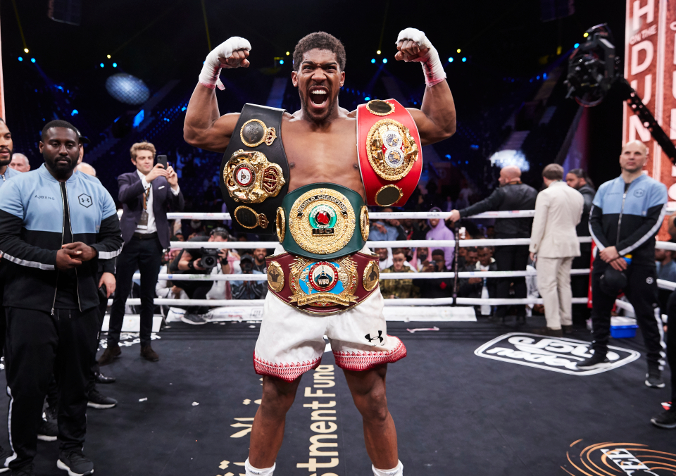 We Are Rooting for Anthony Joshua