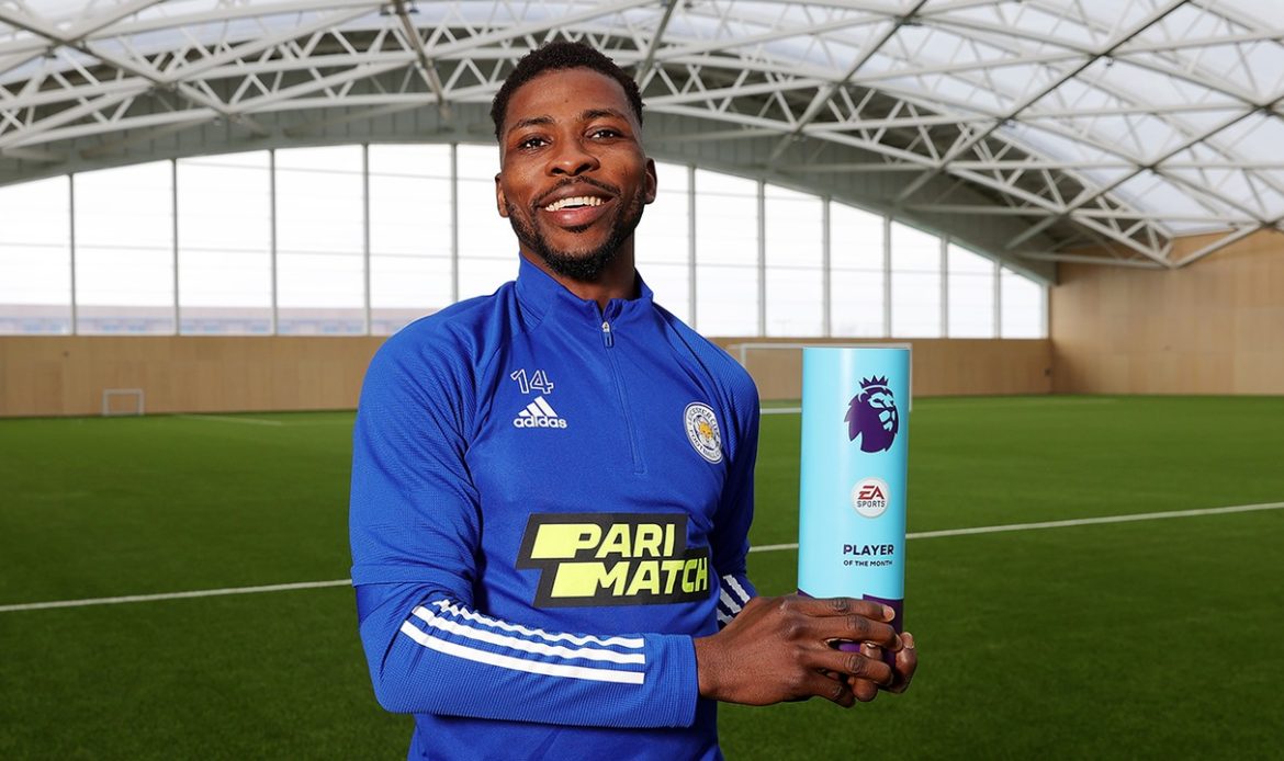 Kelechi Iheanacho Named Premier League Player of the Month, March