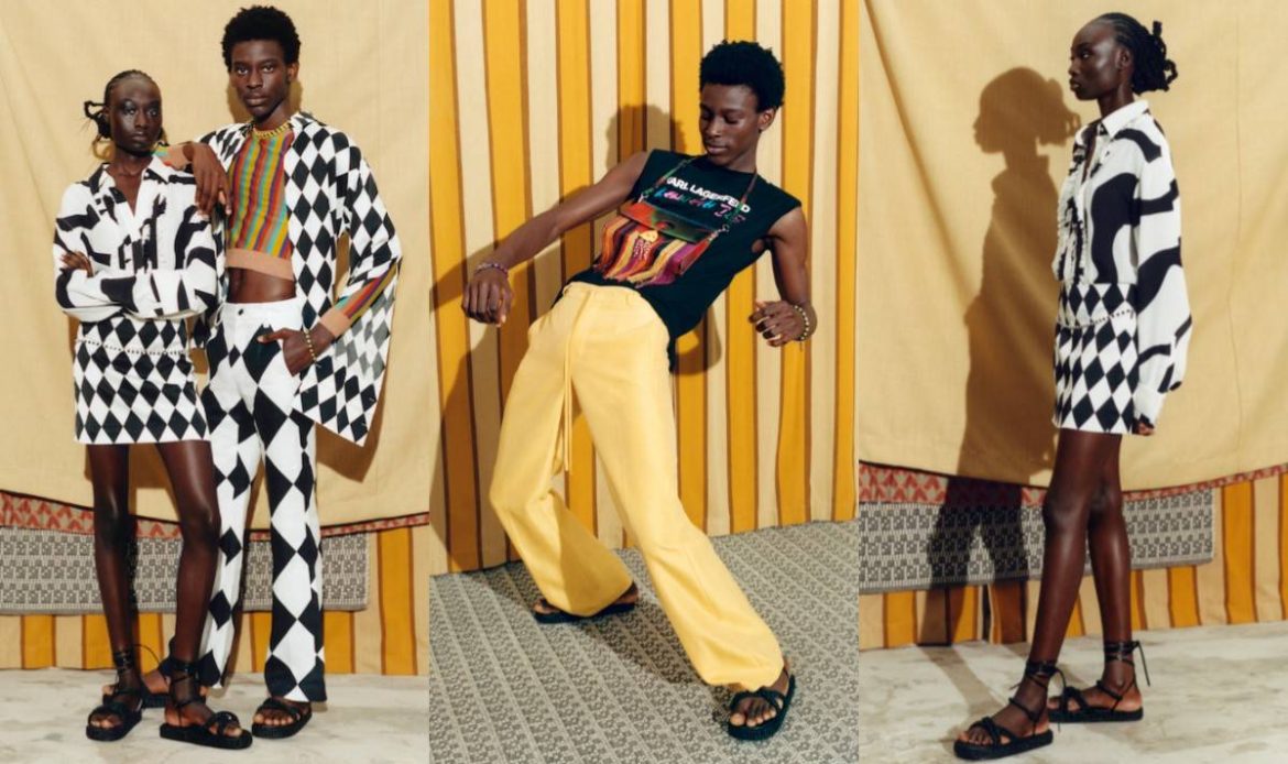 Kenneth Ize and Karl Lagerfeld Launch First Collection