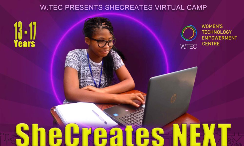 W.TEC’s 2021 ”She Creates Camp” for Girls 