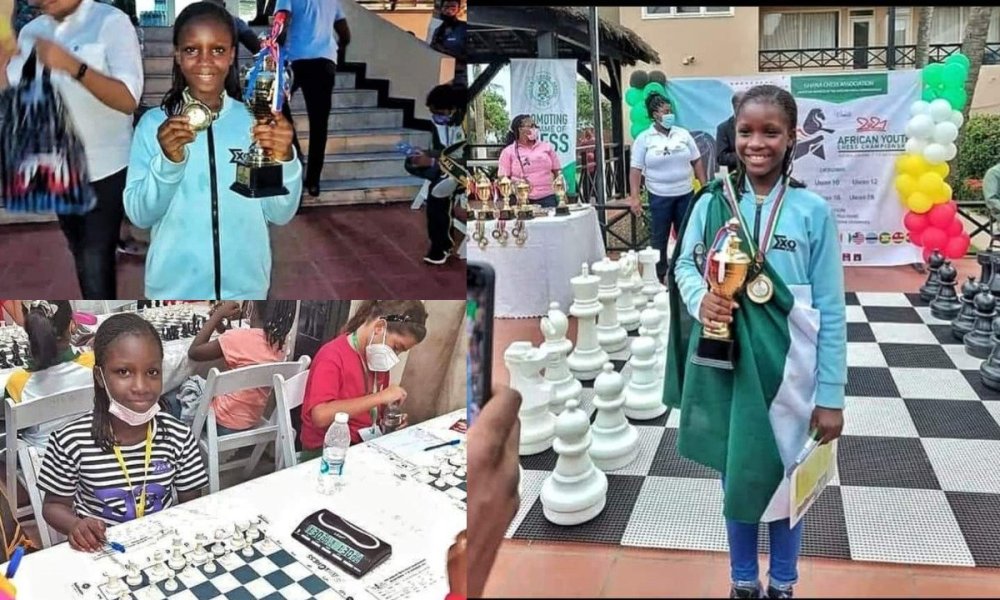 Nine-Year-Old Deborah Quickpen Wins Africa Youth Chess Championship