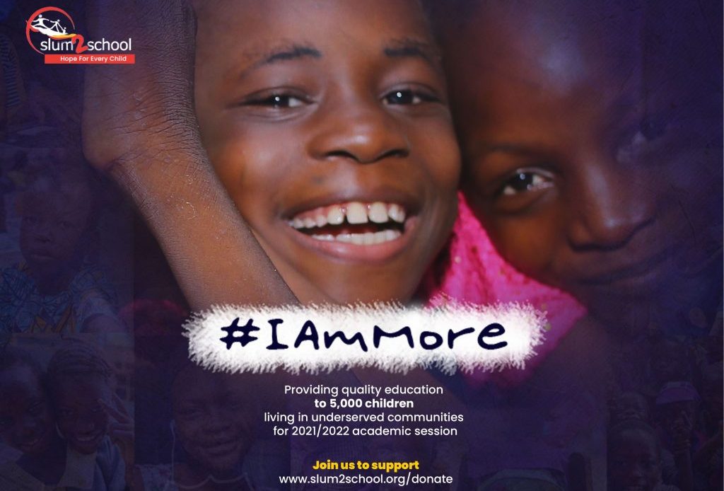 Slum2School Africa Is Raising Funds to Enroll 5,000 Children Living in Underserved Communities in Nigeria