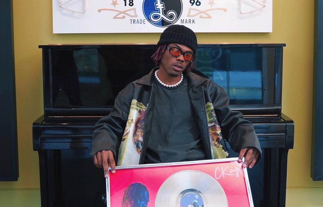 CKay Receives His First BRIT Certified Silver Plaque for ”Love Nwantiti” 