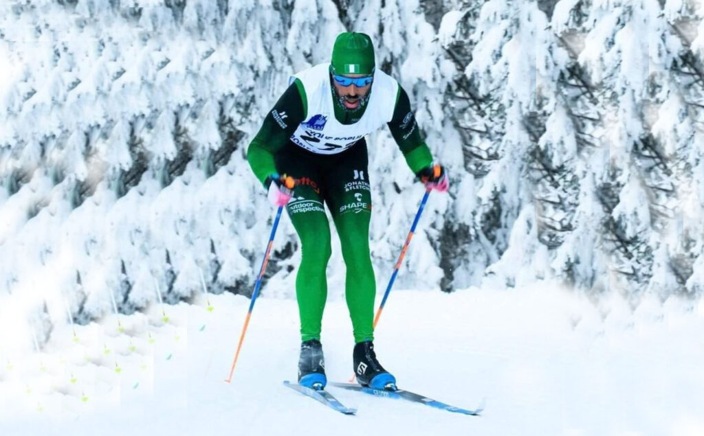 Samuel Ikpefan is Nigeria’s First Skier to Qualify for the Olympics 