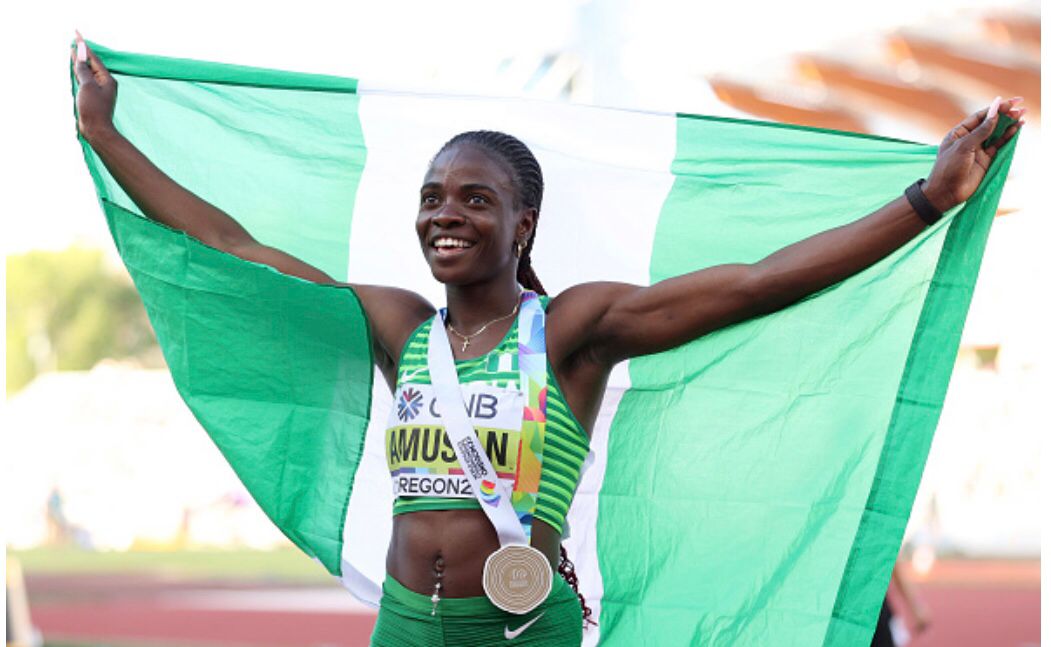 Tobi Amusan Breaks World Record and Wins World Athletics Championship gold for Nigeria