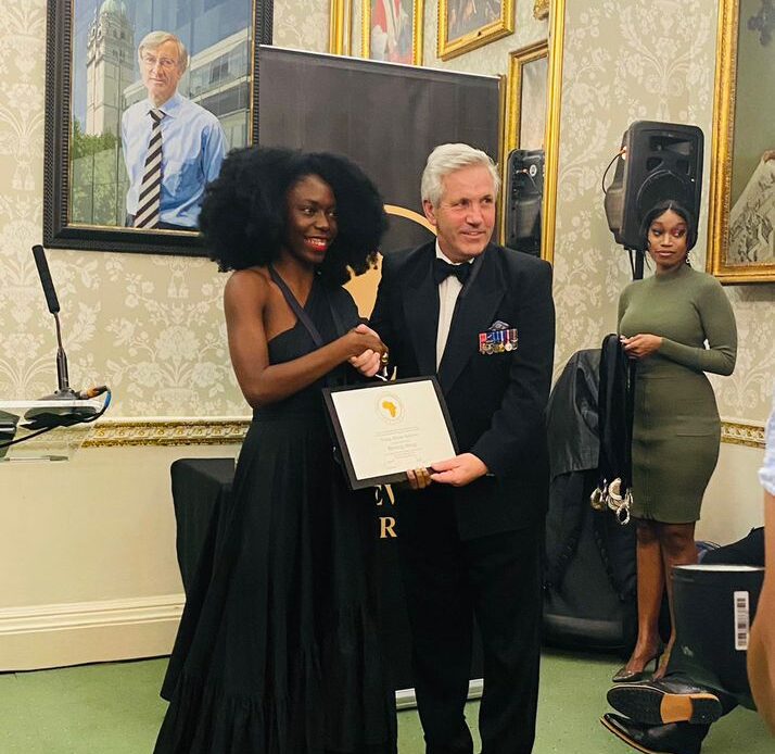 Blessing Abeng Wins the African Achiever of the Year Award in the UK