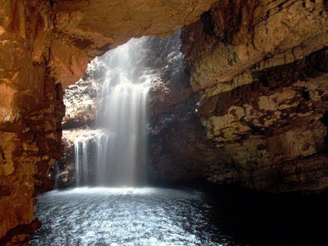 Awhum Waterfalls and Cave