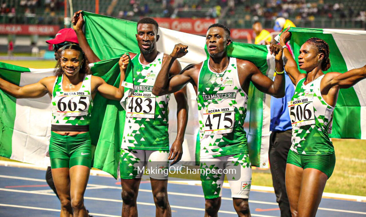 Team Nigeria - Relay