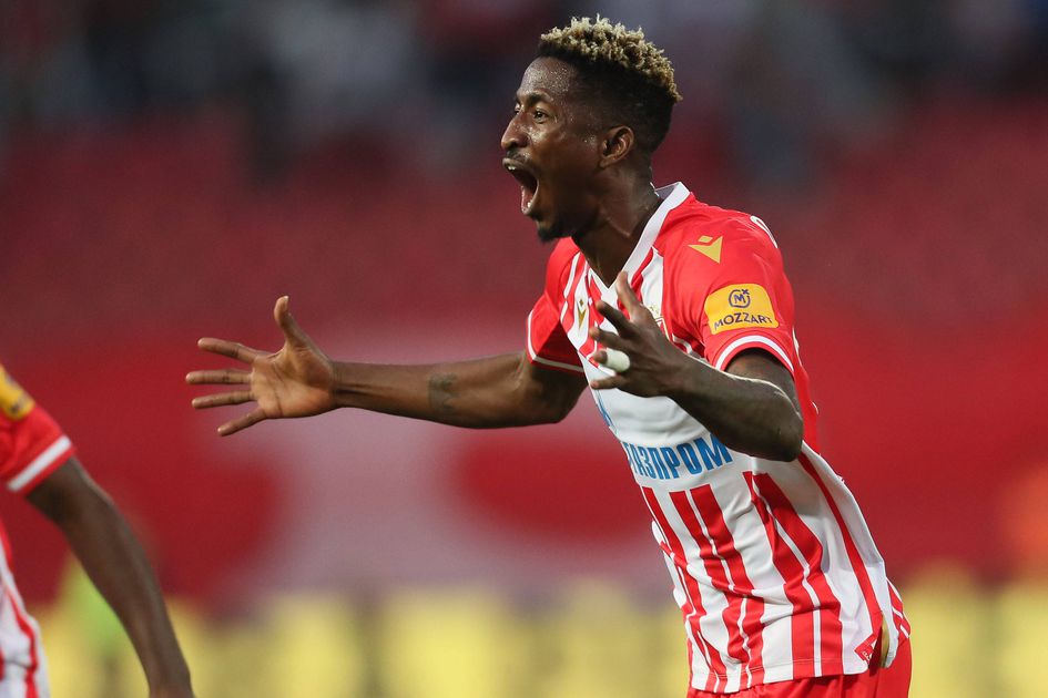 Peter Olayinka Celebrates Double Triumph with Red Star Belgrade