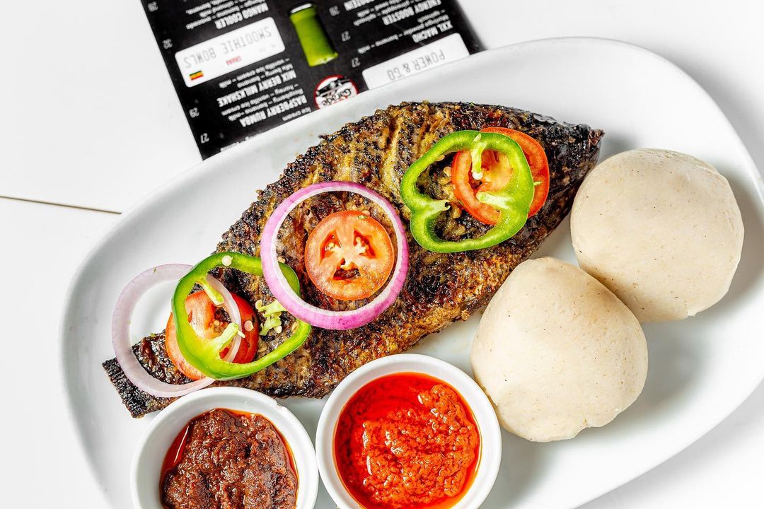 11 Tasty African Dishes You Should Try this Weekend - Banku and Tilapia