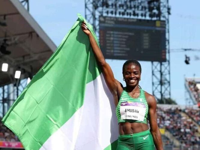 Tobi Amusan Named Nigeria’s Flag-Bearer for the Paris Olympics Opening Ceremony, Opeyori, as Team Captain