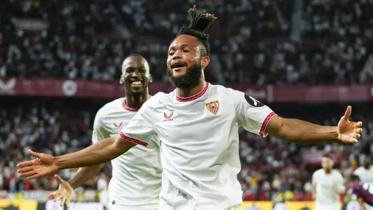 Chidera Ejuke Becomes First Nigerian to Score for Sevilla in 2-1 Win 