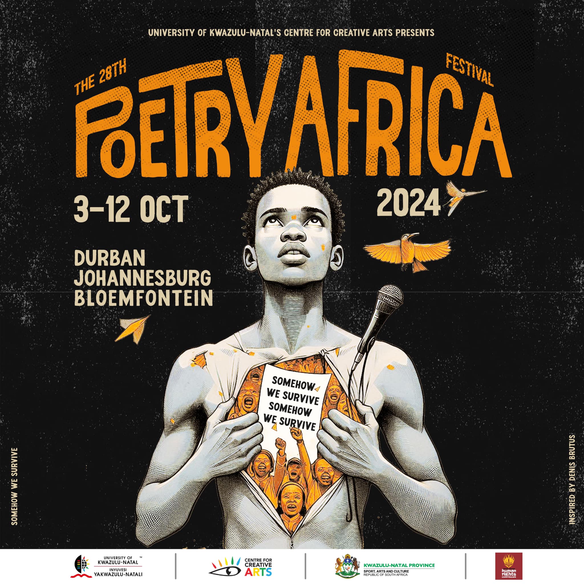 28th Edition of Poetry Africa Festival to Take Place in October 2024, Honoring Resilience and Survival