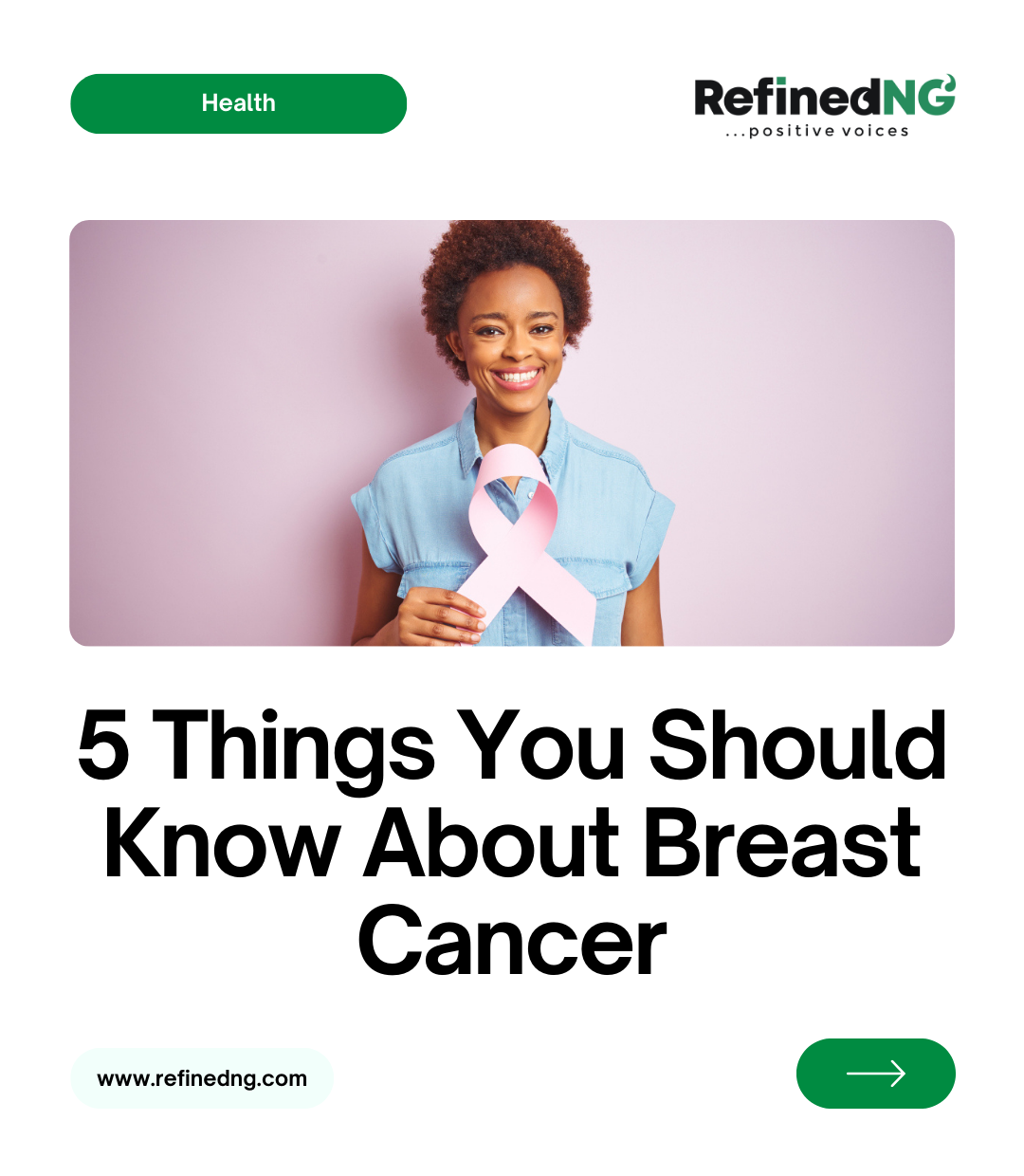 5 Things You Should Know About Breast Cancer