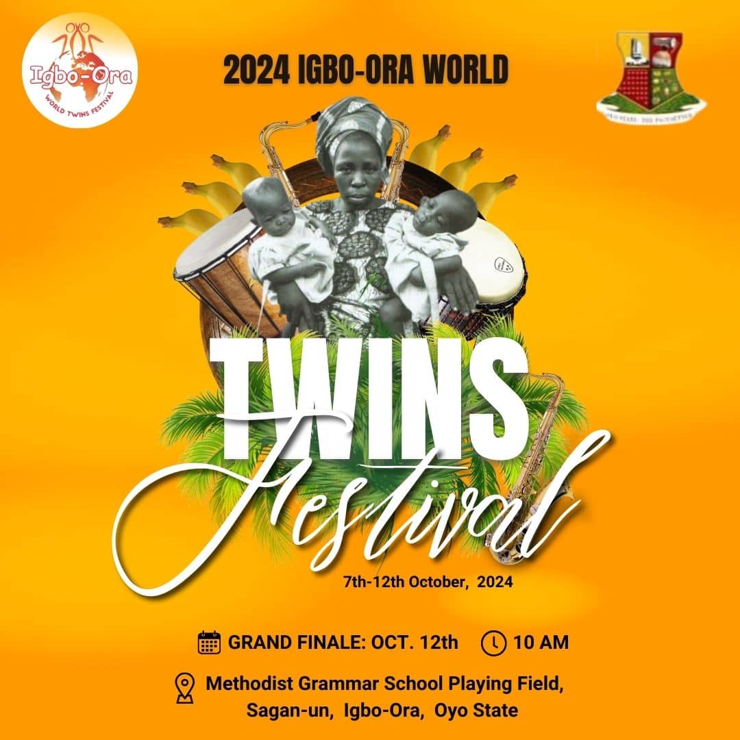 Oyo State to Set Guinness World Record as Igboora Hosts 2024 World Twins Festival