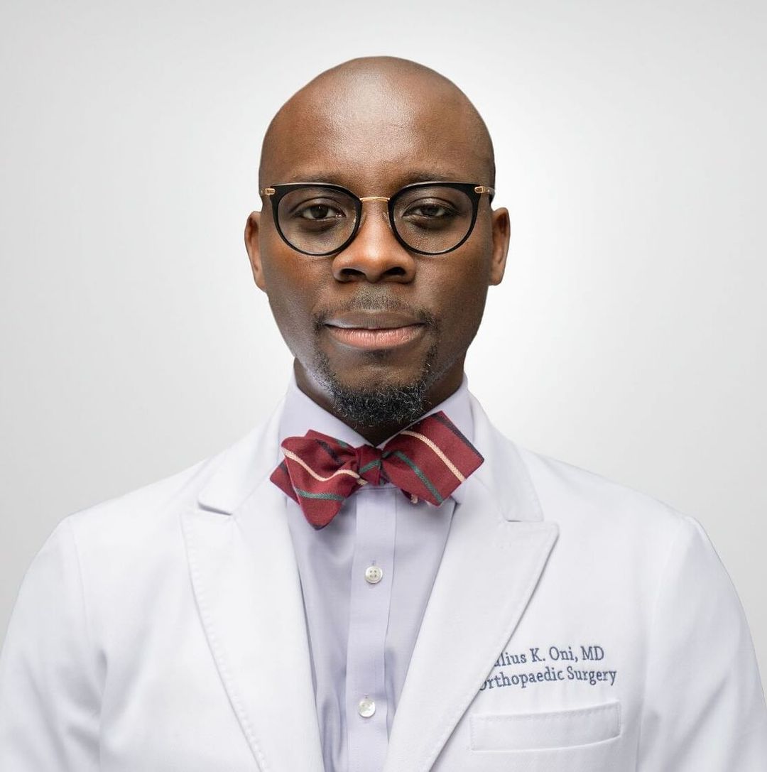 Meet Dr. Julius Oni: The Orthopaedic Surgeon Who Made a Bold Reverse "Japa" Move