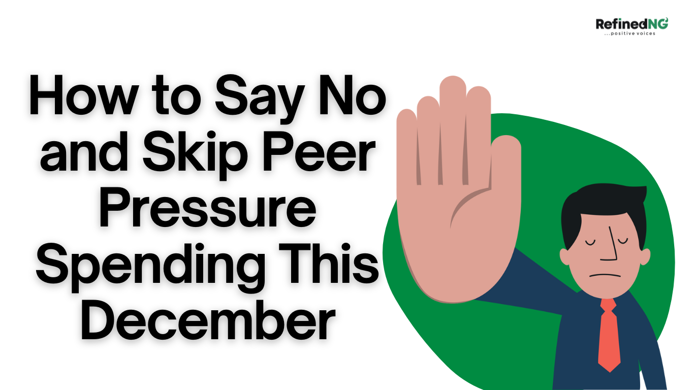 How to Say No and Skip Peer Pressure Spending This December