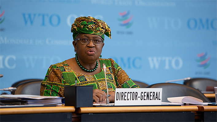 WTO Reappoints Ngozi Okonjo-Iweala for a Second Term as Director-General