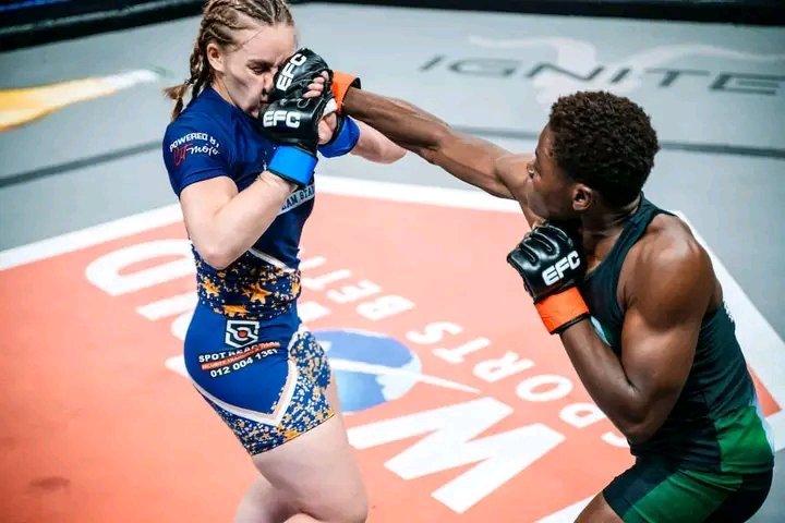 Juliet Chukwu Wins Bantamweight Championship at EFC119