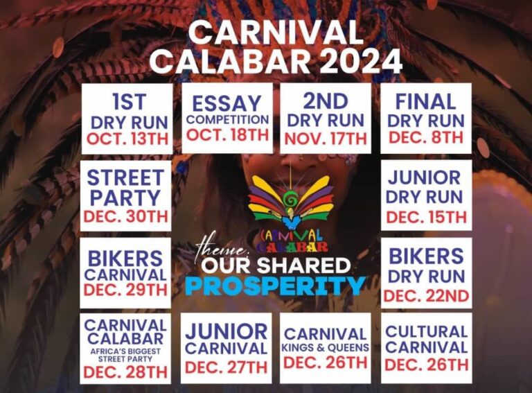 Calabar Carnival 2024: Everything You Need to Know About Africa’s Biggest Street Party