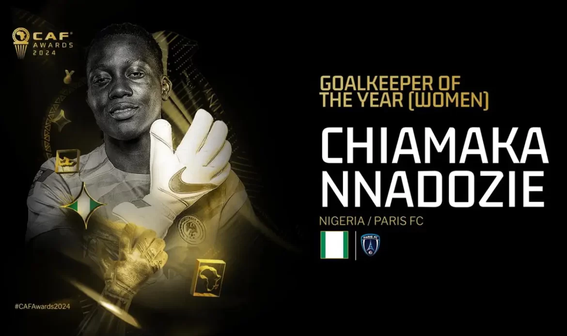 Chiamaka Nnadozie Wins Goalkeeper of The Year