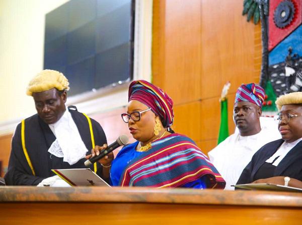 Mojisola Meranda Becomes First Female Speaker of Lagos Assembly