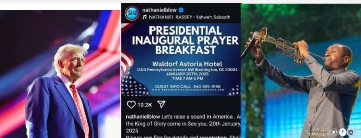 Nathaniel Bassey to Minister at U.S. Presidential Inaugural Prayer Breakfast