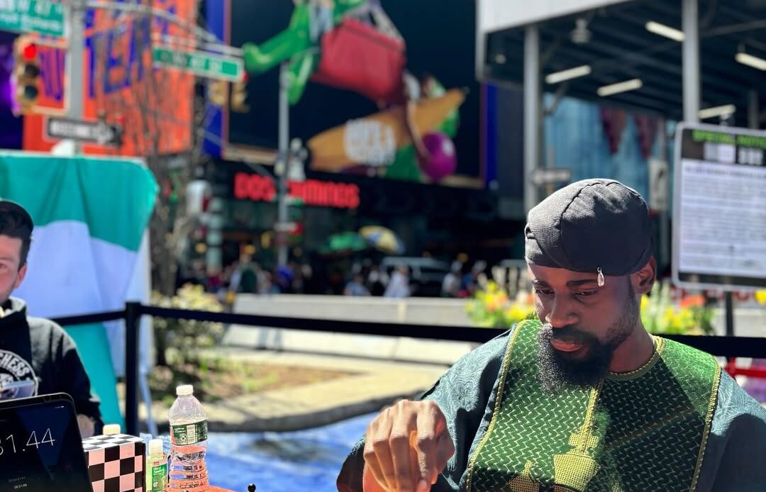 Tunde Onakoya Sets New Guinness World Record With 64-Hour Chess Marathon in New York