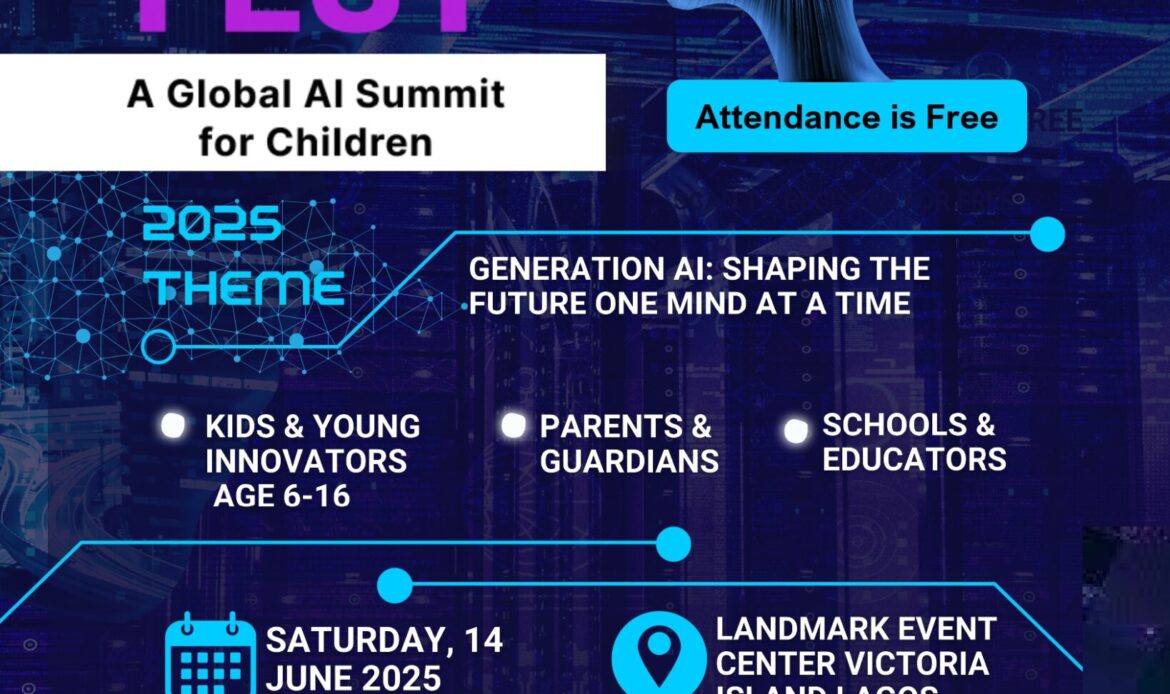 Lagos to Host Africa’s First AI Summit for Children