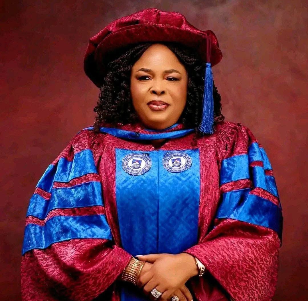 Patience Jonathan Becomes First Nigerian First Lady to Earn a PhD
