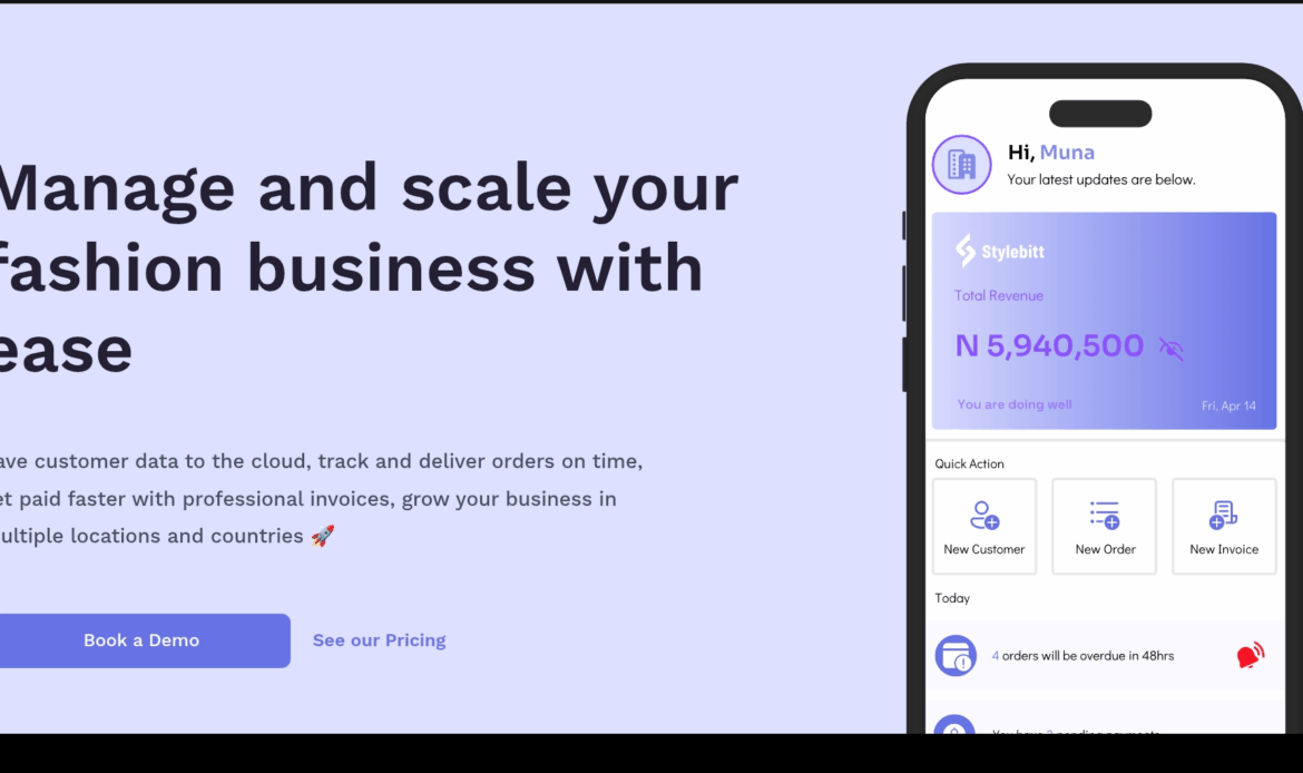 How Stylebitt Is Digitizing African Fashion