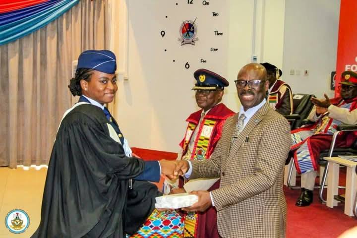 Kafayat Sanni Earns Military Academic Awards in Ghana