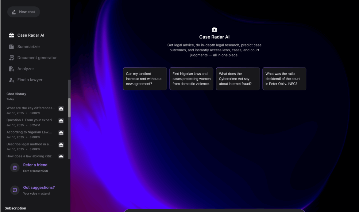 How Case Radar is Rewiring Access to Justice in Nigeria