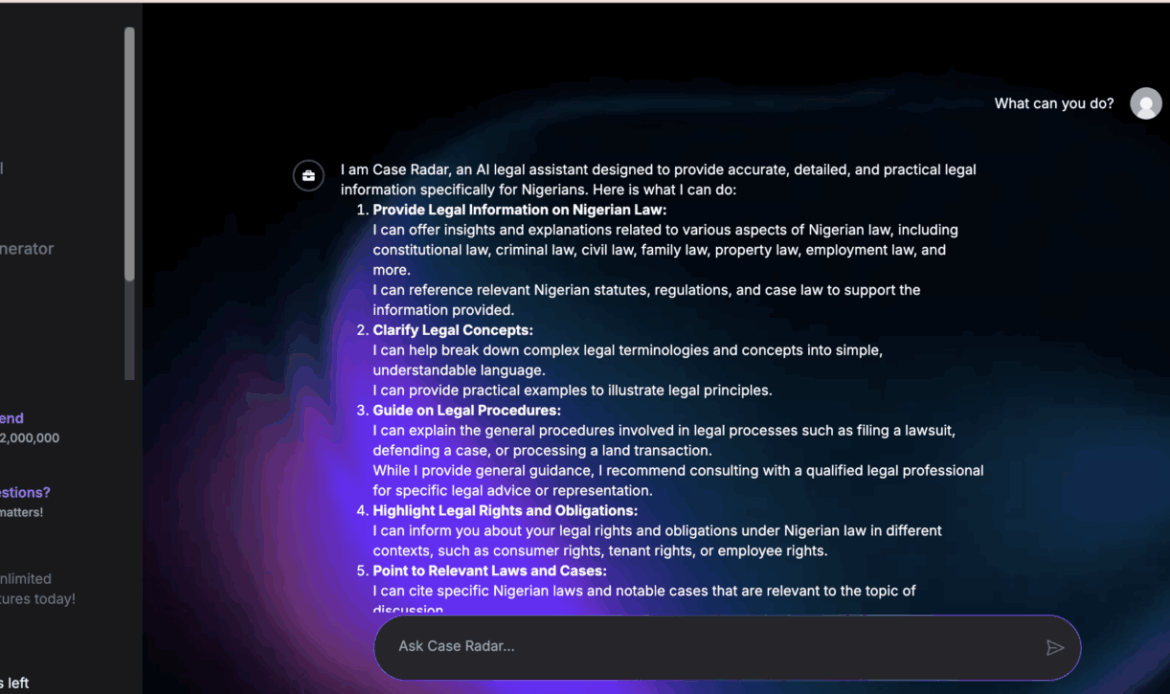 How Case Radar is Rewiring Access to Justice in Nigeria