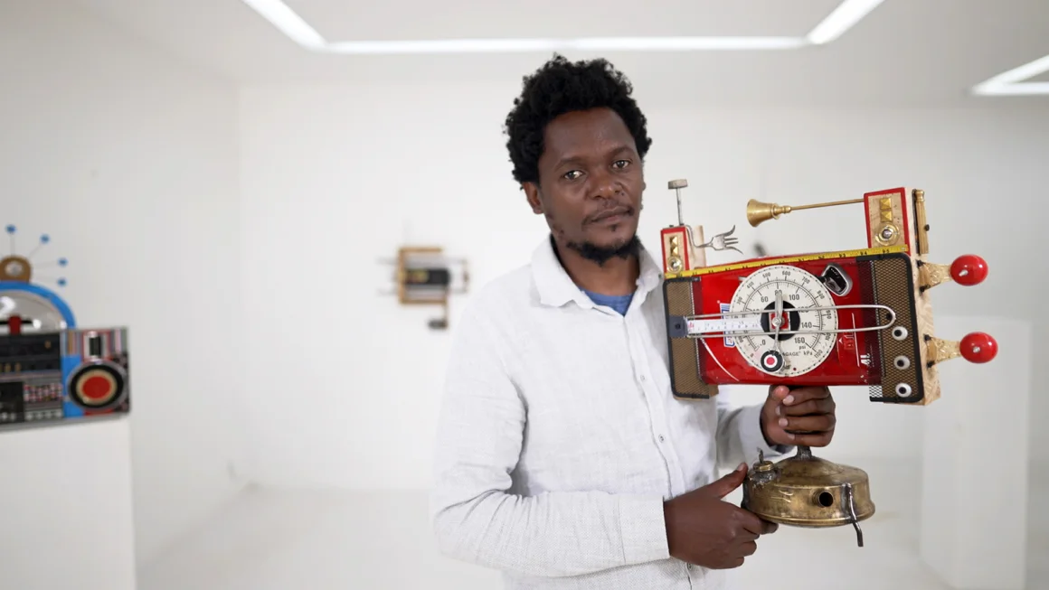 Cyrus Kabiru Makes Art You Wear—From Nairobi’s Trash