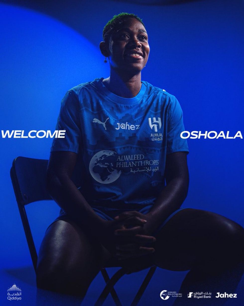 Asisat Oshoala Begins New Chapter in Saudi