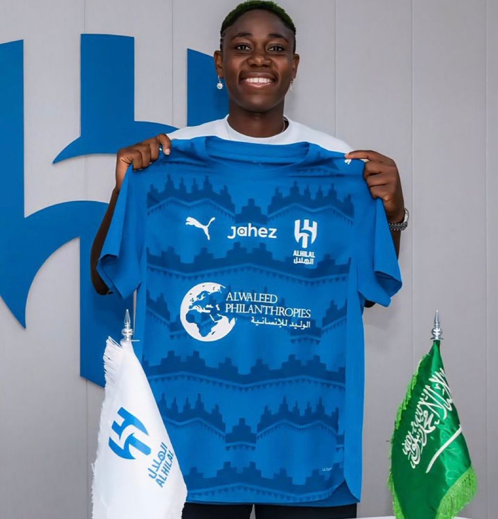 Asisat Oshoala Begins New Chapter in Saudi