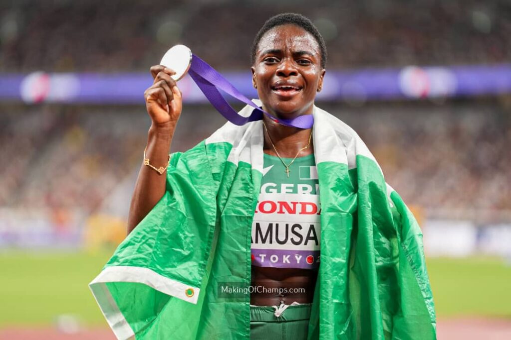 Tobi Amusan Wins Silver at Tokyo 2025 World Championships