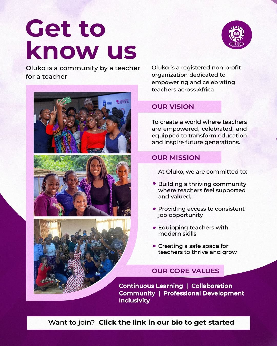 Aroloye Oluwatosin Wants Teachers to Be Seen, Heard, and Valued