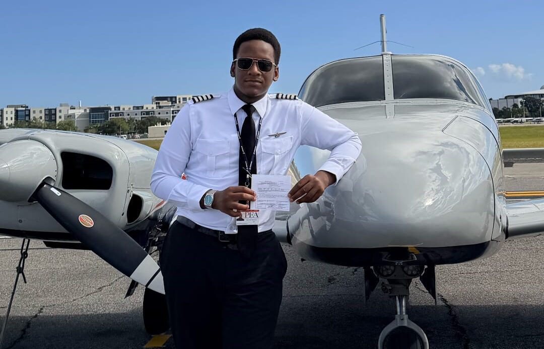 18-Year-Old Muhammad Aminu Sani Earns Commercial Pilot License