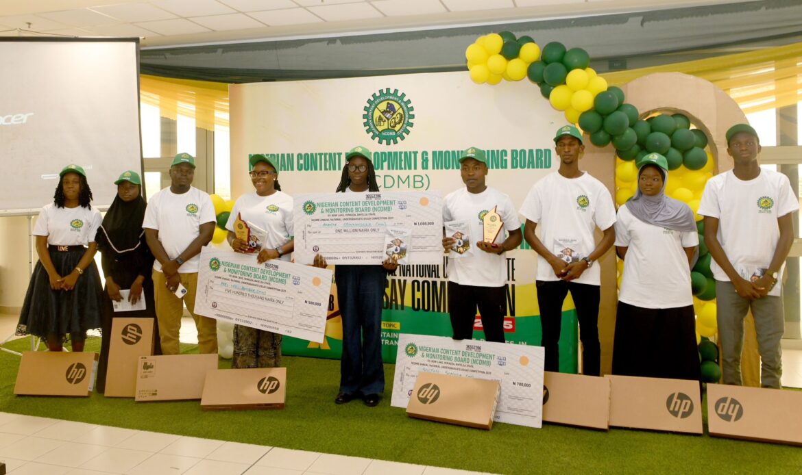 16 Year Old Josephine Akande Wins NCDMB National Essay Competition