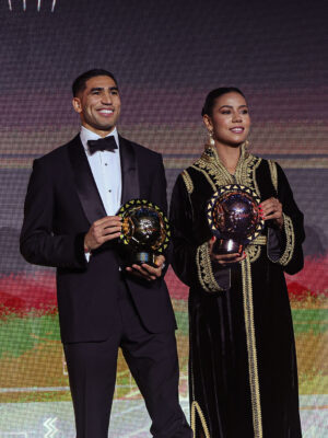 Hakimi, Chebbak Lead Morocco’s Big Wins at CAF Awards 2025