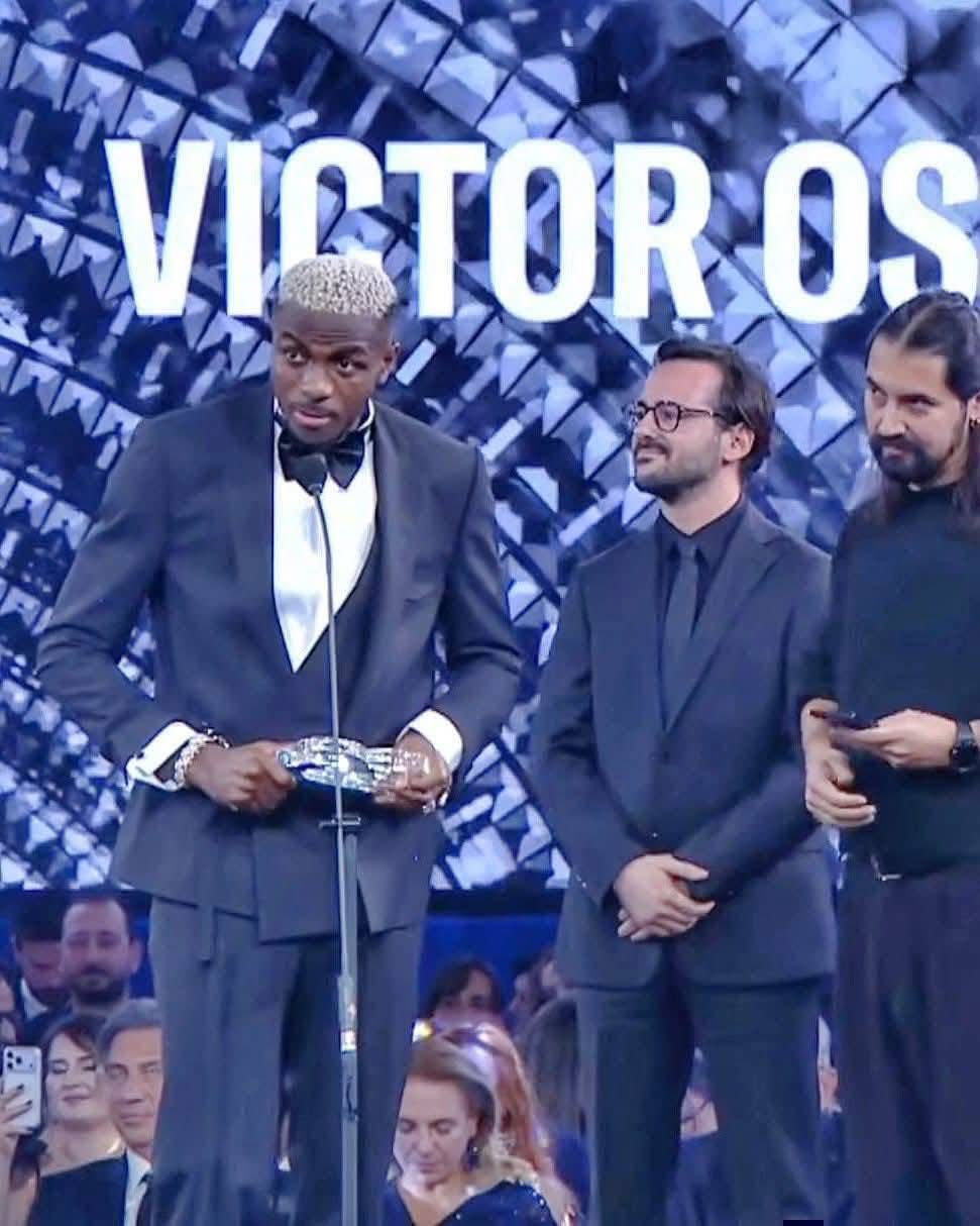 Victor Osimhen Wins GQ Türkiye Athlete of the Year